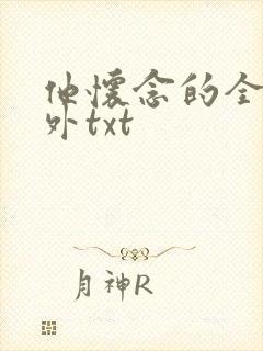 他怀念的全文番外txt