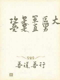 攻是军区大佬,受是直男