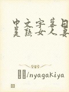 中文字幕日韩欧美熟女人妻在线视频