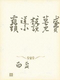 霸道校草求我回头小说免费阅读漫画