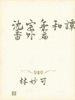 沈宗年和谭又明番外篇