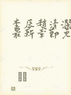 李辰赵清澜赵蕊最新章节免费阅读