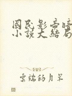 国民影帝暗恋我小说大结局