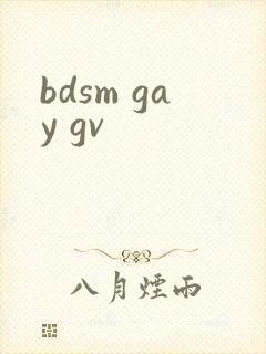 bdsm gay gv