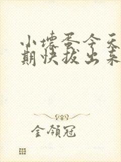 小坏蛋今天危险期快拔出来封面