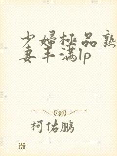 少妇极品熟妇人妻丰满lp