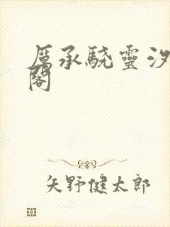 厉承骁灵汐笔趣阁封面