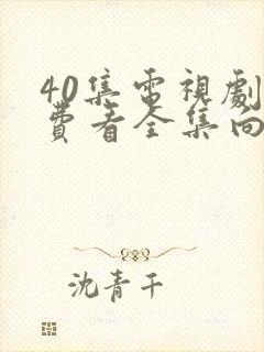 40集电视剧免费看全集向风而行19集封面