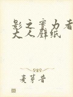 影之实力者暗影大人壁纸