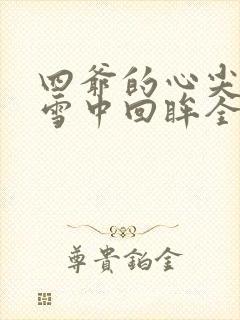 四爷的心尖宠妃雪中回眸全文在线阅读