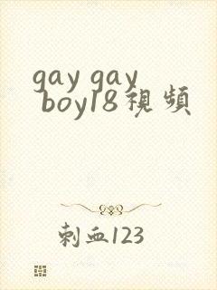 gay gay boy18视频