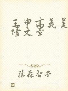 王申高义美红孙倩文章