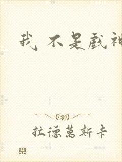 我 不是戏神