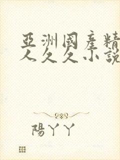 亚洲国产精品成人久久小说