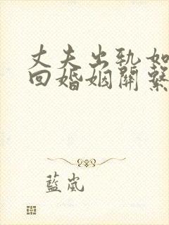 丈夫出轨如何挽回婚姻关系