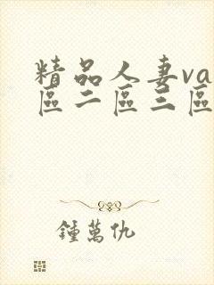 精品人妻va一区二区三区