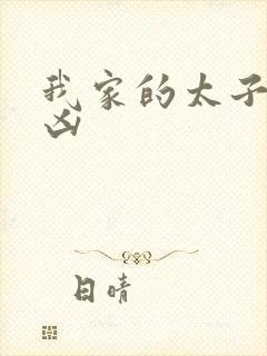 我家的太子妃超凶