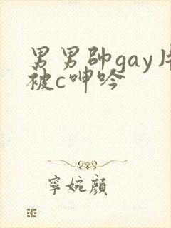 男男帅gay片被c呻吟