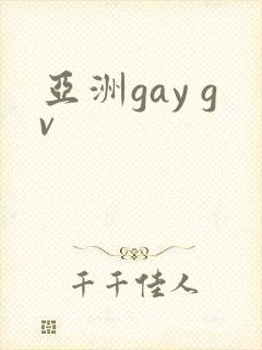 亚洲gay gv