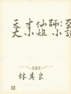 天才仙师:至尊大小姐 小说