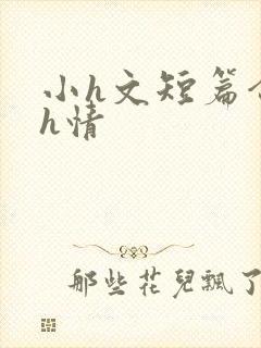 小h文短篇合集h情