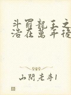 斗罗龙王之霍雨浩在万年后