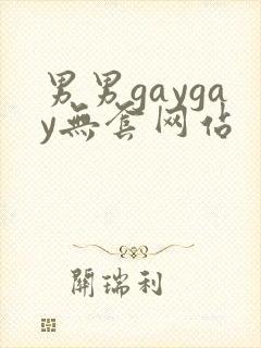 男男gaygay无套网站