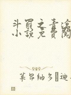 斗罗之青沧斗罗小说免费阅读