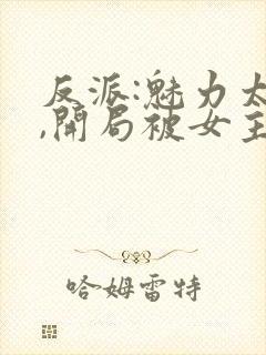 反派:魅力太高,开局被女主误会封面