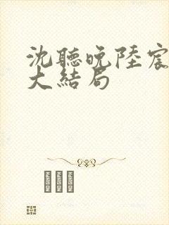 沈听晚陆宸小说大结局