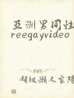 亚洲男同性恋freegayvideo