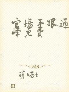 官场手眼通天秦峰免费封面