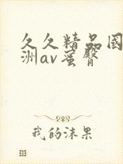 久久精品国产亚洲av蜜臀