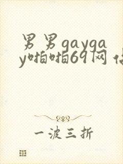 男男gaygay啪啪69网站