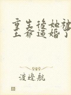 重生后她被病娇王爷逼婚了