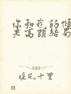 你和我的倾城时光高朗结局