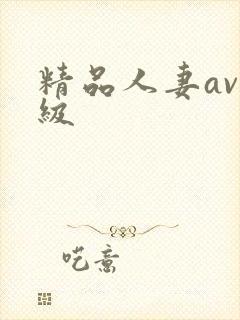 精品人妻av一级