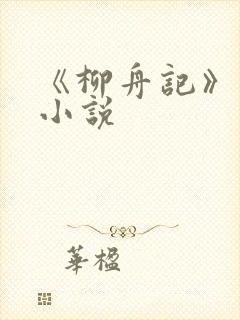 《柳舟记》原著小说