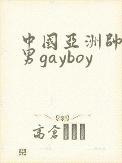 中国亚洲帅哥男男gayboy
