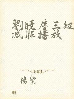 刘晓庆三级无删减版播放