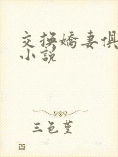 交换娇妻俱乐部小说