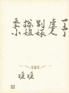 季总别虐了,舒小姐嫁人了20集封面