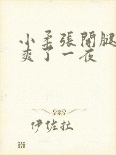 小柔张开腿让我爽了一夜