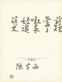 萌娃喊爹前夫他又追来了短剧