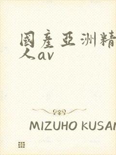 国产亚洲精品成人av