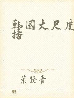 韩国大尺度女主播