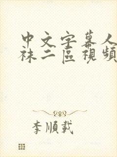 中文字幕人妻丝袜二区视频