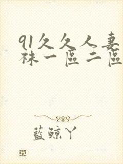 91久久人妻丝袜一区二区三