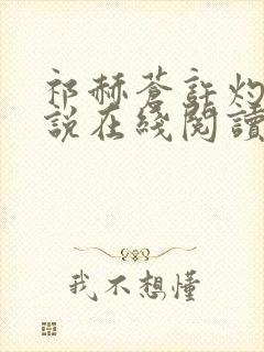 祁赫苍许灼华小说在线阅读