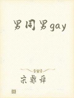 男同男gay